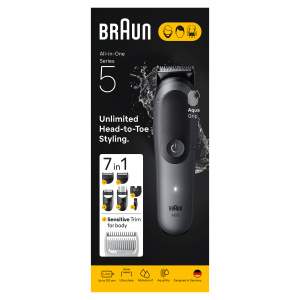 Braun All-In-One Series 5 AIO5520 sada pro péči o vlasy a tělo 7 v 1 1 ks