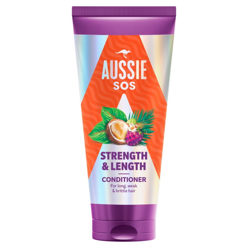 Aussie SOS Strength & Length posilující kondicionér pro dlouhé vlasy 200 ml