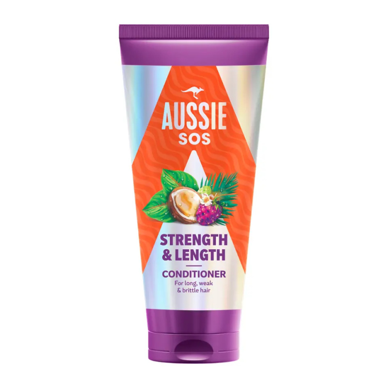 Aussie SOS Strength & Length posilující kondicionér pro dlouhé vlasy 200 ml