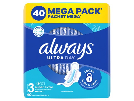Always Ultra Day&Night hygienické vložky 40 ks