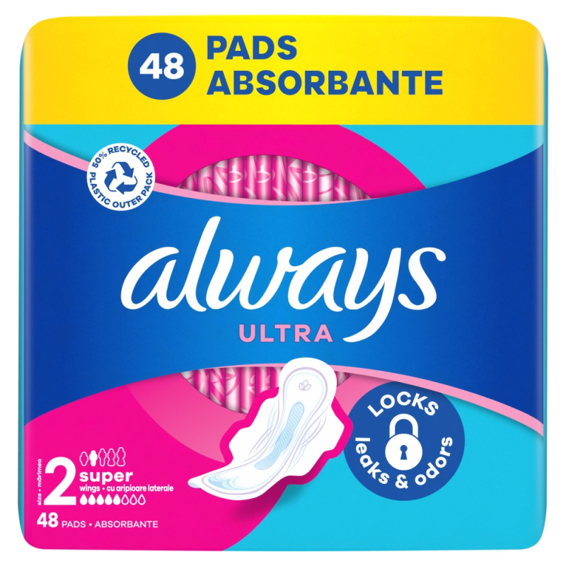 Always Ultra Day hygienické vložky 48 ks