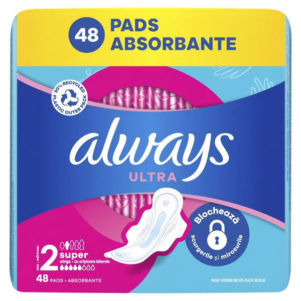 Always Ultra Day hygienické vložky 48 ks