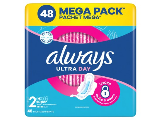 Always Ultra Day hygienické vložky 48 ks