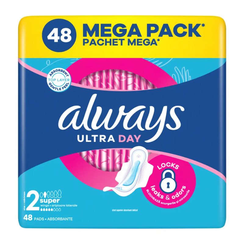 Always Ultra Day hygienické vložky 48 ks