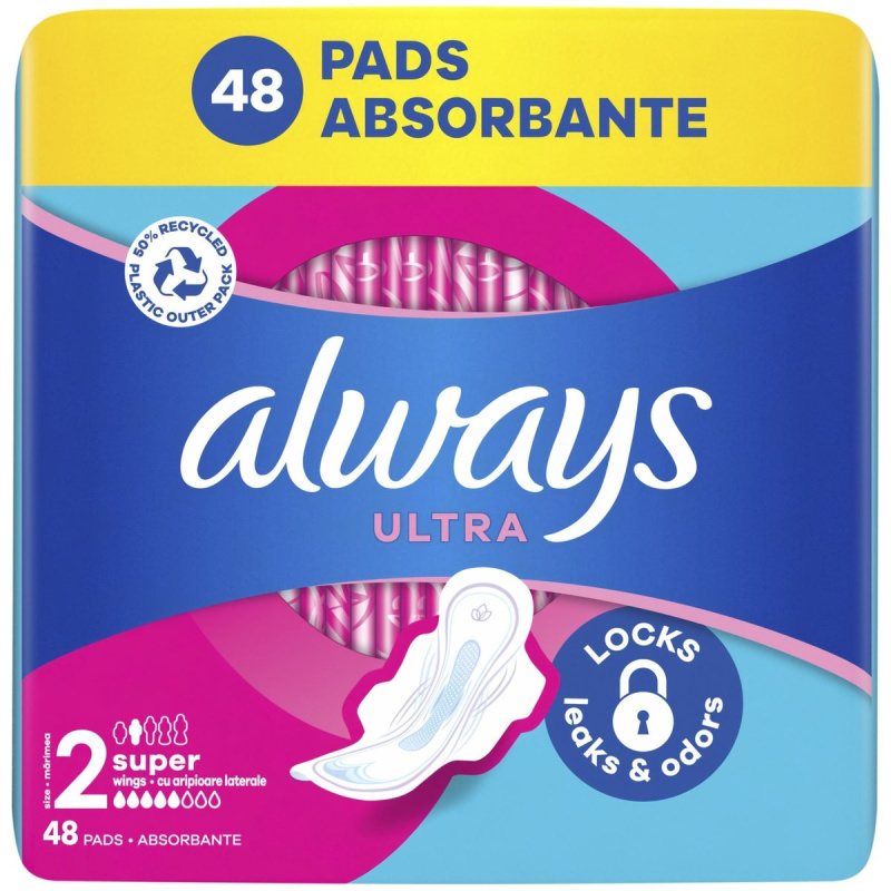 Always Ultra Den Long hygienické vložky