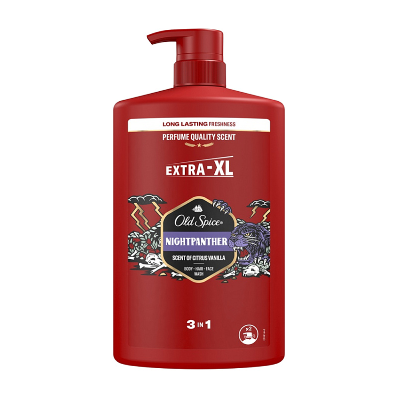 Old Spice Nightpanther sprchový gel pro muže 1000 ml
