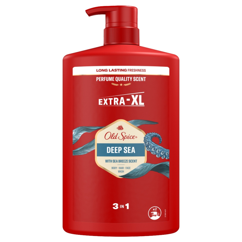 Old Spice Deep Sea sprchový gel pro muže 1000 ml