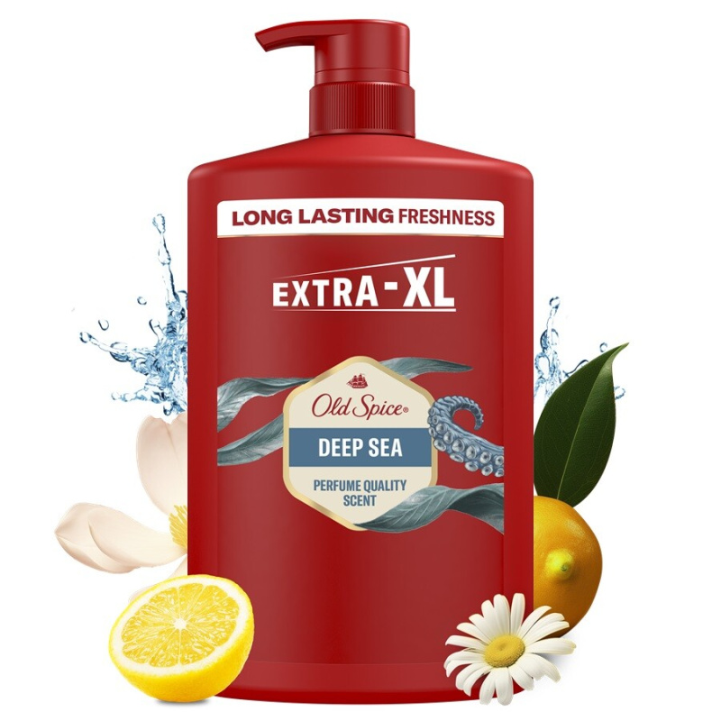 Old Spice Deep Sea sprchový gel pro muže 1000 ml