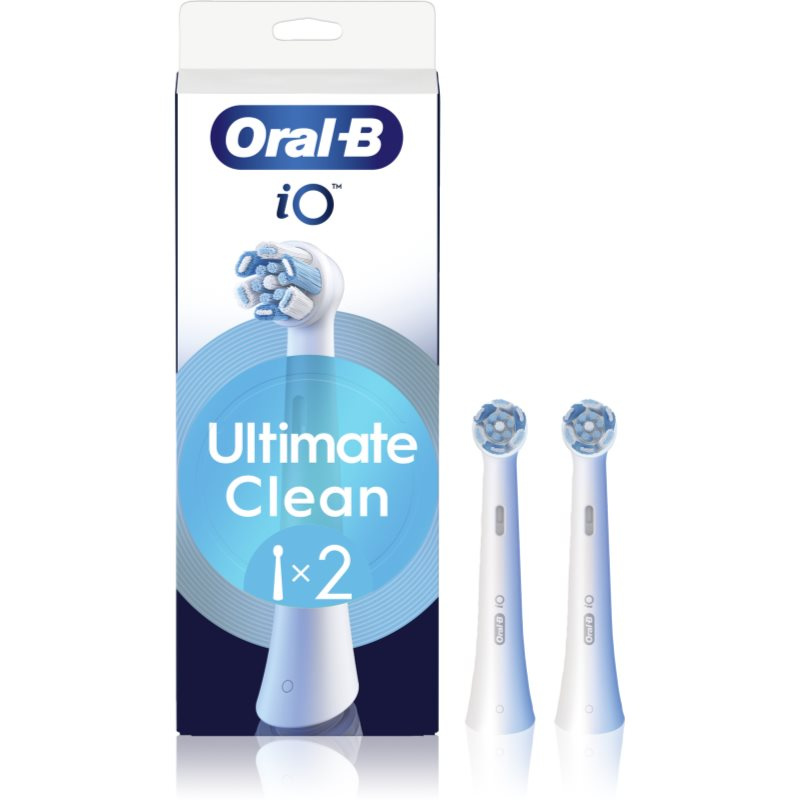 Oral B iO Ultimate Clean náhradní hlavice pro zubní kartáček White 2 ks