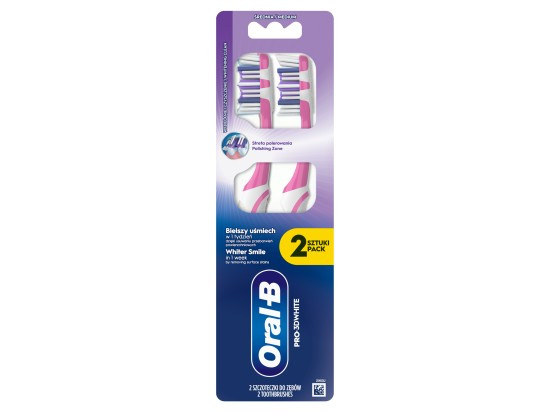 Oral-B ZK Pro-3D White (2ks/bli) medium