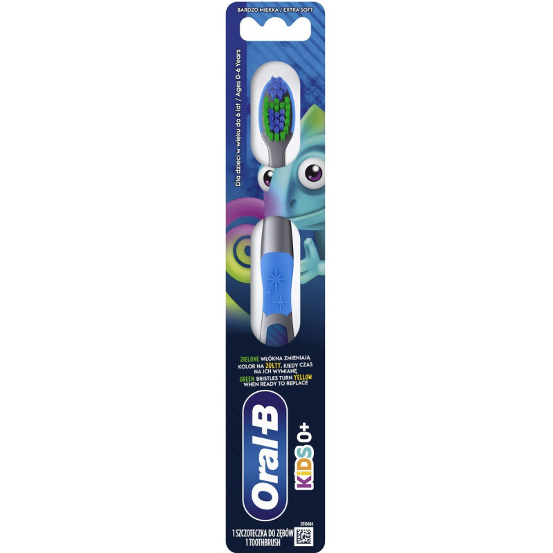 Oral-B Kids zubní kartáček extra měkký 0–6 let