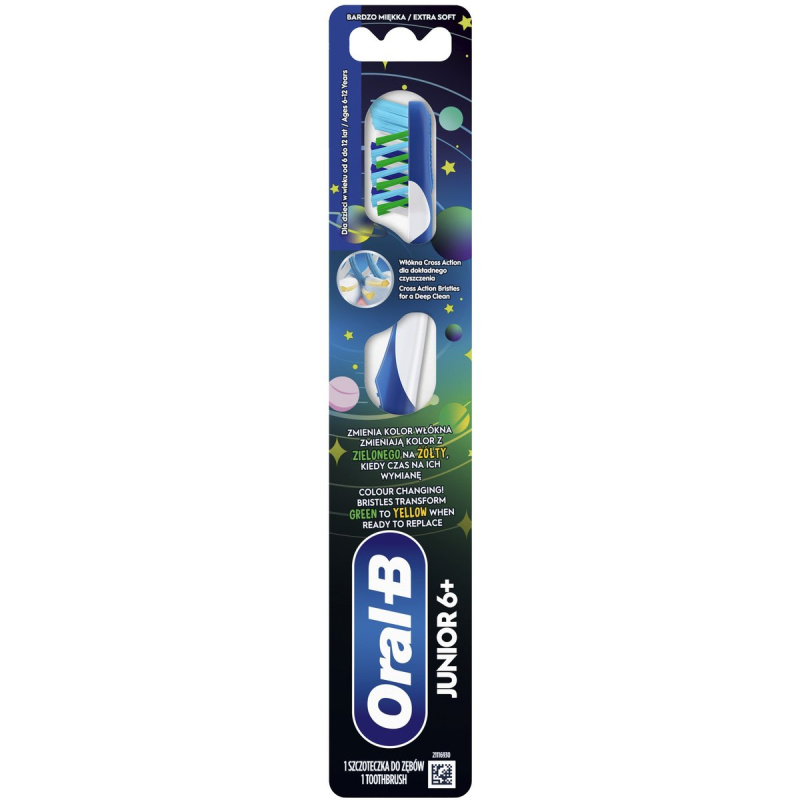 Oral-B Junior zubní kartáček extra měkký 6–12 let