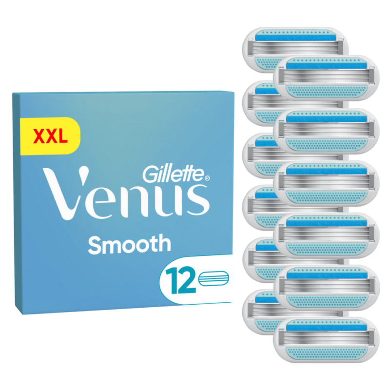 Gillette Venus Dámské holicí hlavice Smooth 12 ks