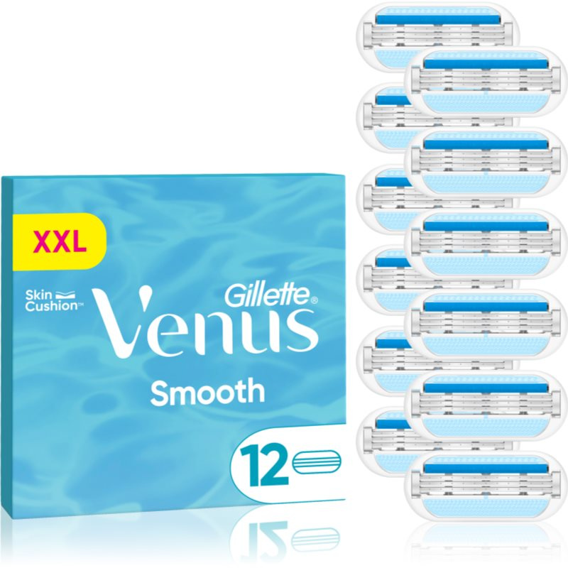 Gillette Venus Dámské holicí hlavice Smooth 12 ks