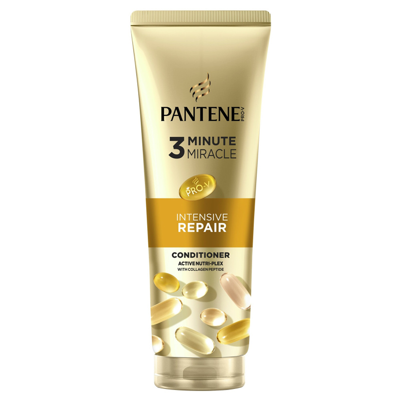 Pantene 3 Minute Miracle Intensive Repair kondicionér pro suché a poškozené vlasy 220 ml