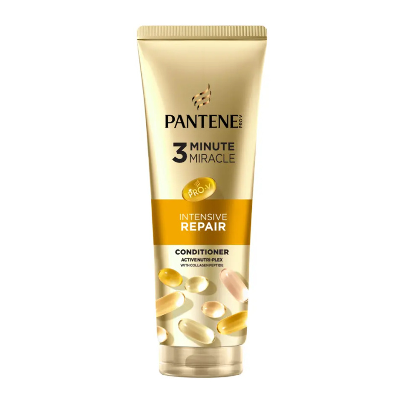 Pantene 3 Minute Miracle Intensive Repair kondicionér pro suché a poškozené vlasy 220 ml