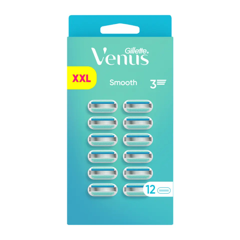 Gillette Venus Smooth náhradní břity 12 ks