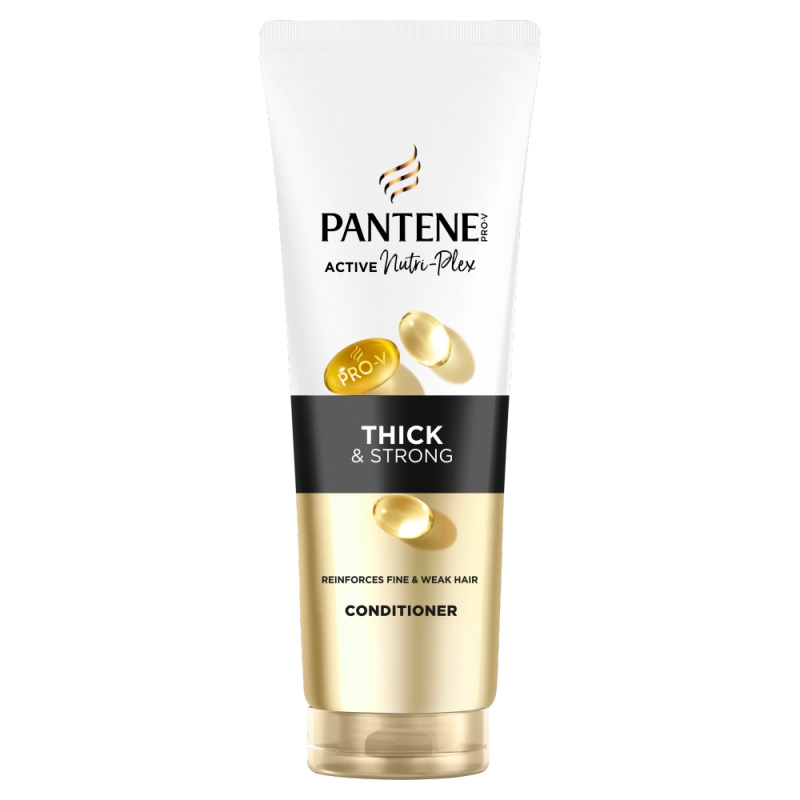 Pantene Pro-V Active Nutri Plex Thick&Strong kondicionér pro slabé a poškozené vlasy 275 ml