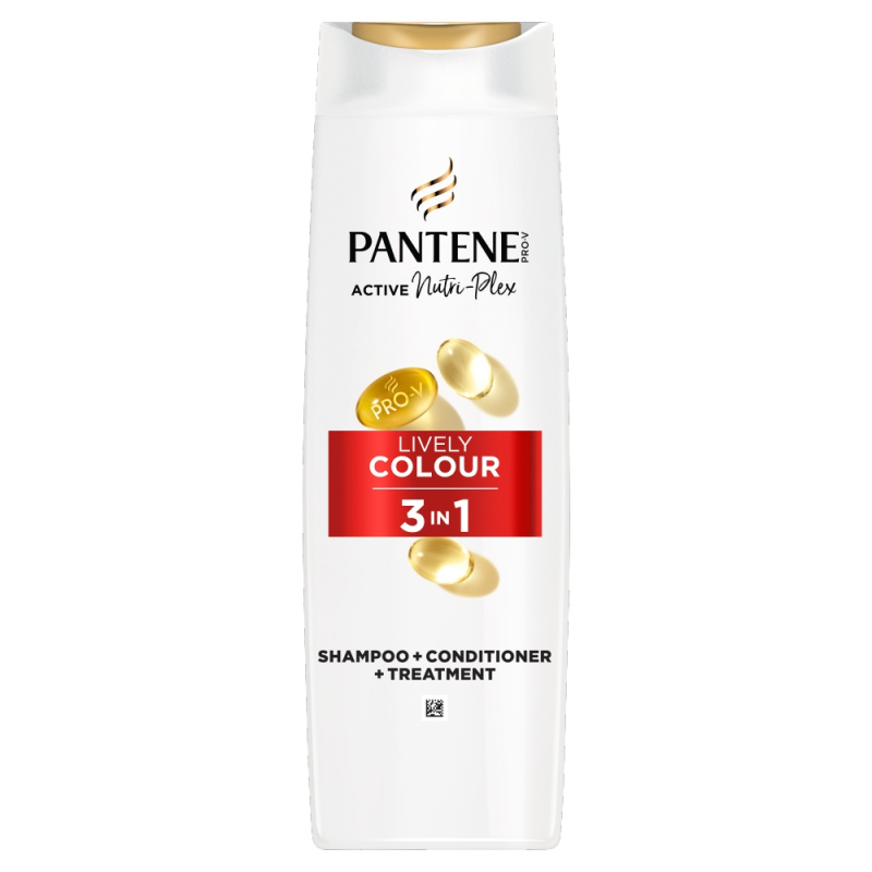 Pantene Pro-V Active Nutri Plex Lively Colour šampon 3 v 1 325 ml