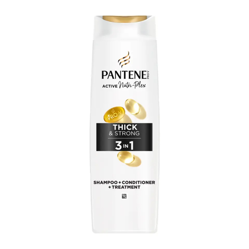 Pantene Pro-V Active Nutri Plex Thick&Strong šampon pro slabé a poškozené vlasy 3 v 1 325 ml