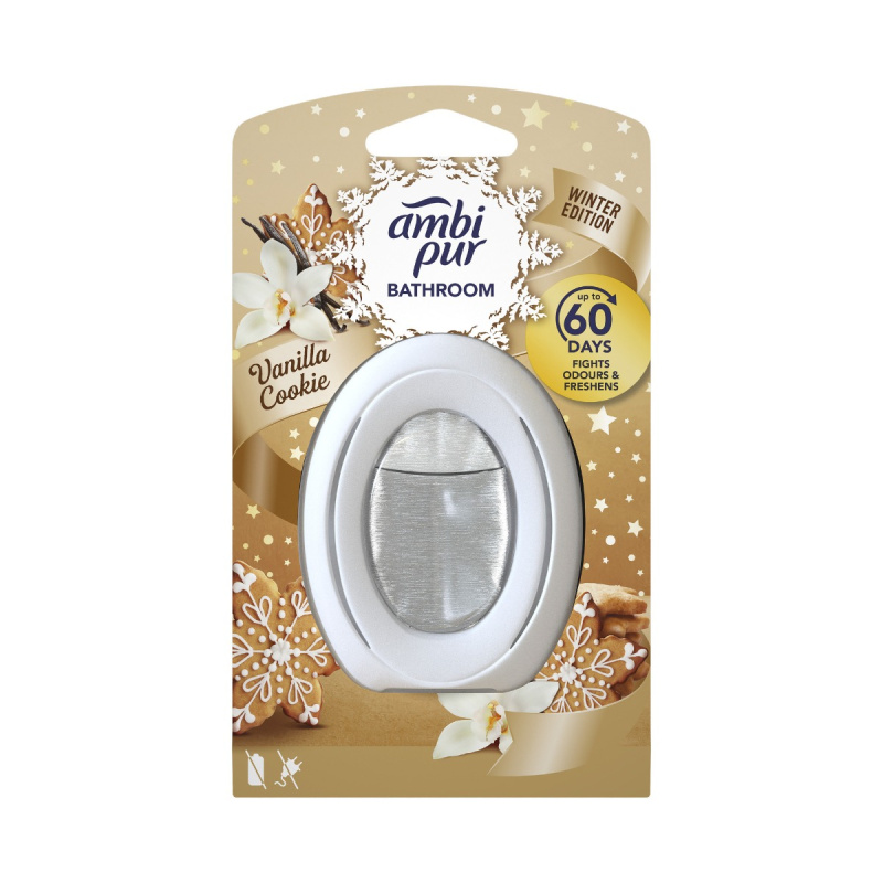 Ambi Pur Bathroom - osvěžovač vzduchu do koupelny - Vanilla, 8 ml