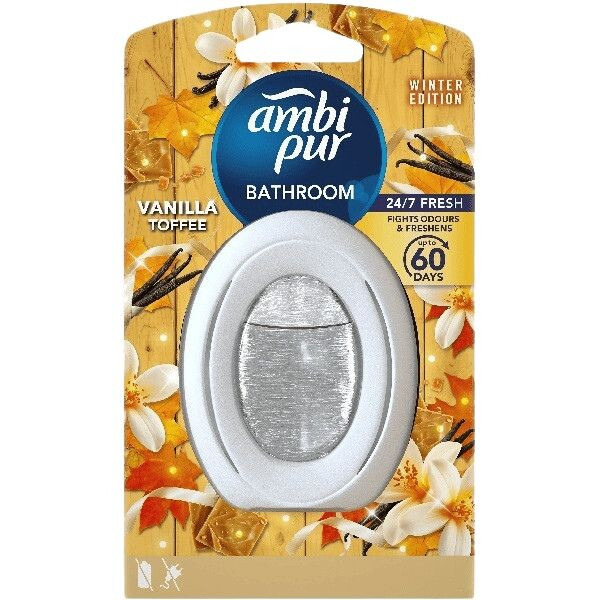 Ambi Pur Bathroom - osvěžovač vzduchu do koupelny - Vanilla, 8 ml