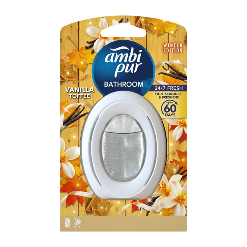 Ambi Pur Bathroom - osvěžovač vzduchu do koupelny - Vanilla, 8 ml