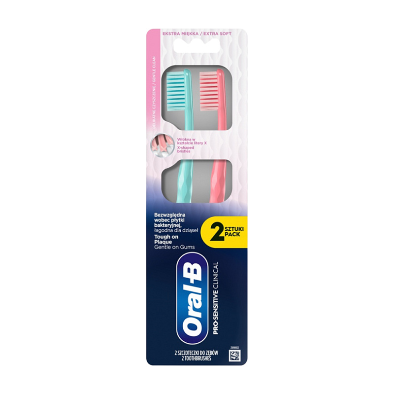 Oral B Pro-Sensitive Clinical zubní kartáček 2 ks