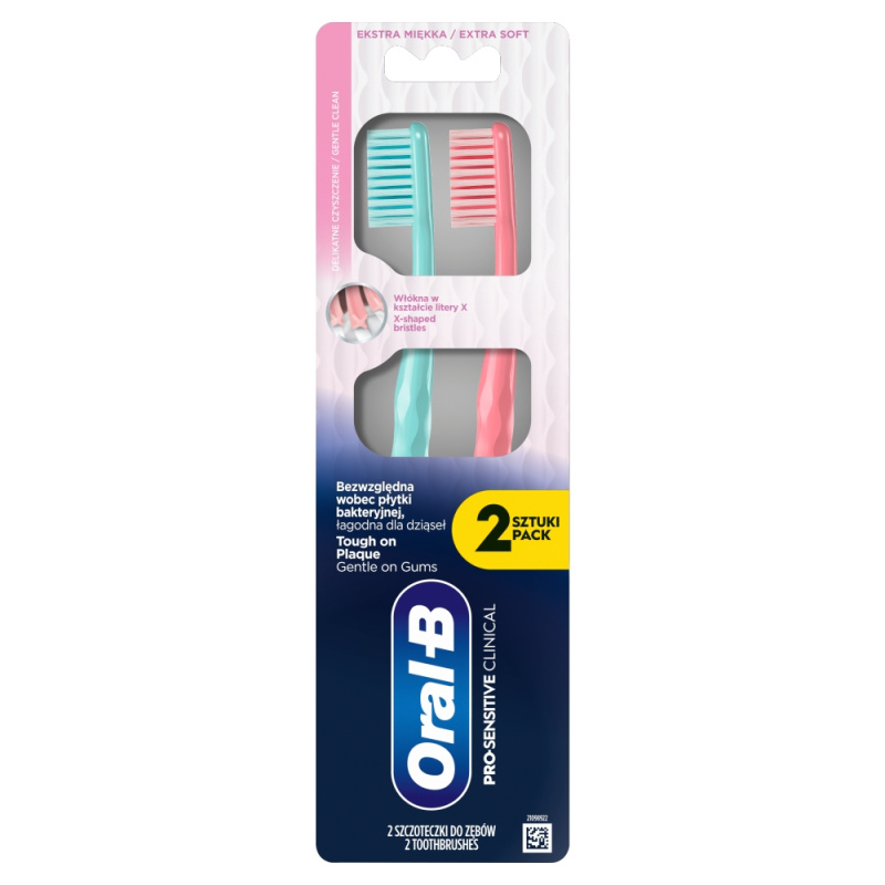 Oral B Pro-Sensitive Clinical zubní kartáček 2 ks