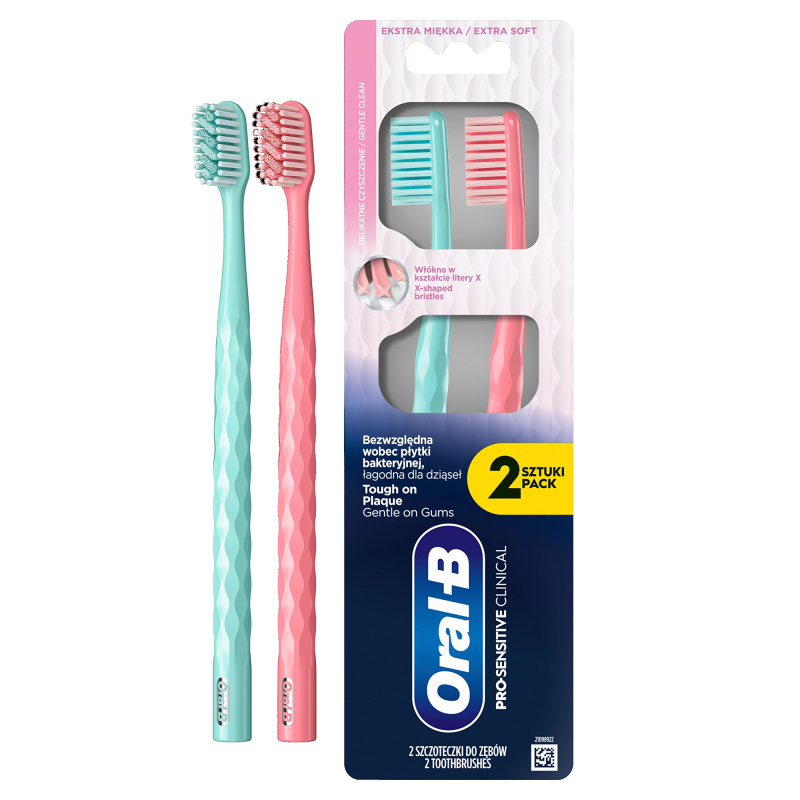 Oral B Pro-Sensitive Clinical zubní kartáček 2 ks