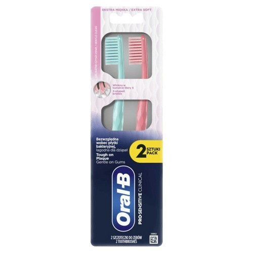 Oral B Pro-Sensitive Clinical zubní kartáček 2 ks