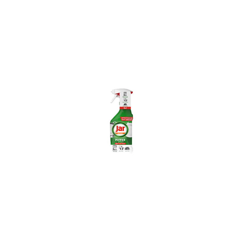 Jar Power Spray 3v1 - odmašťovač nádobí - pomeranč, 500 ml