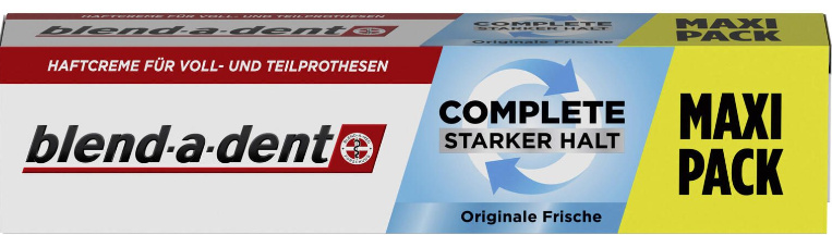 Fixační krém na zubní protézy 75 ml