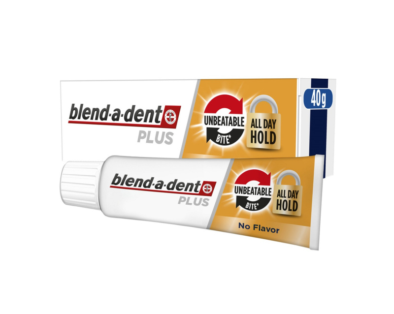 Blend-a-dent Unbeatable Bite fixační krém pro zubní náhrady 40 ml