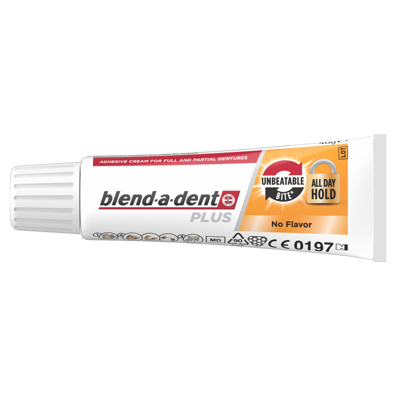 Blend-a-dent Unbeatable Bite fixační krém pro zubní náhrady 40 ml