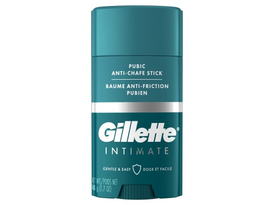 Gillette Intimate Anti-Chafe Stick intimní balzám v tyčince proti svědění a tření v oblasti třísel 48 g