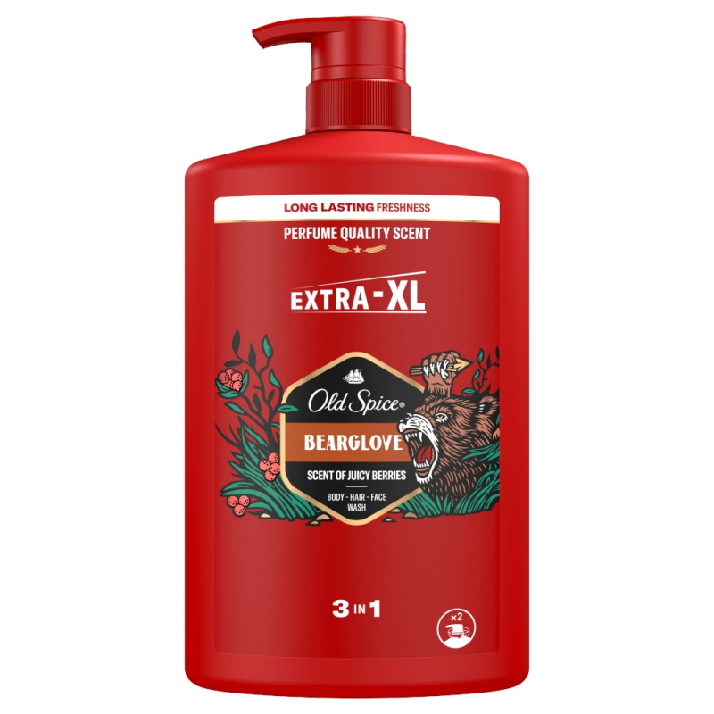 Old Spice Bearglove sprchový gel na tělo a vlasy 1000 ml