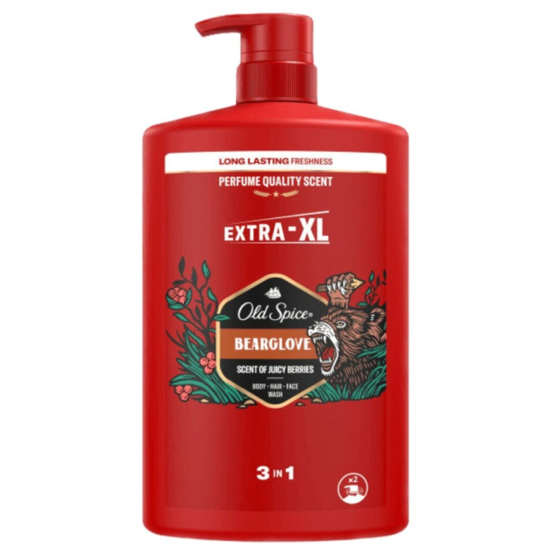 Old Spice Bearglove sprchový gel na tělo a vlasy 1000 ml
