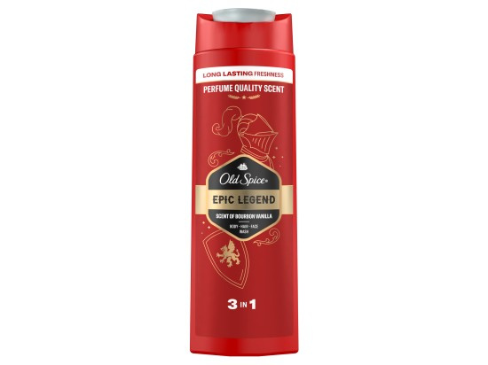 Old Spice Epic Legend sprchový gel na obličej, tělo a vlasy pro muže 400 ml