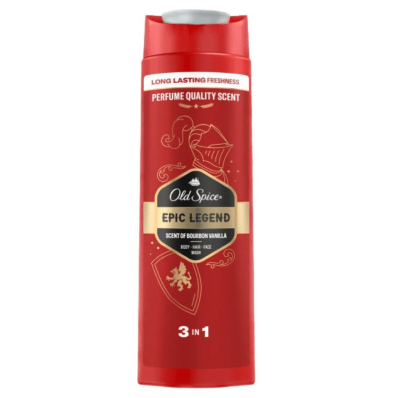 Old Spice Epic Legend sprchový gel na obličej, tělo a vlasy pro muže 400 ml