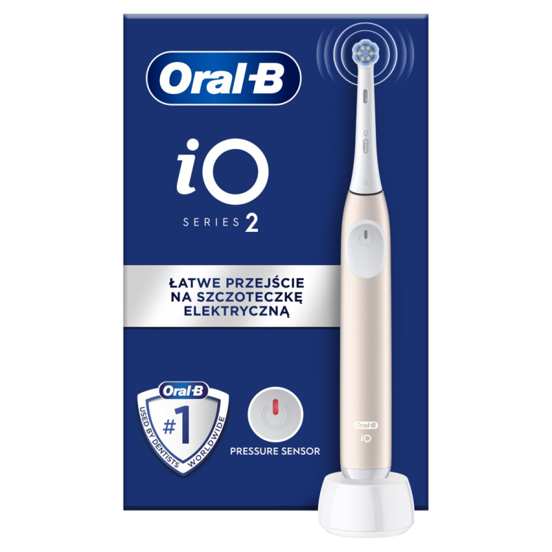 Oral B iO2 elektrický zubní kartáček Rose Gold 1 ks