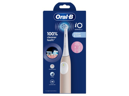 Oral B iO2 elektrický zubní kartáček Rose Gold 1 ks