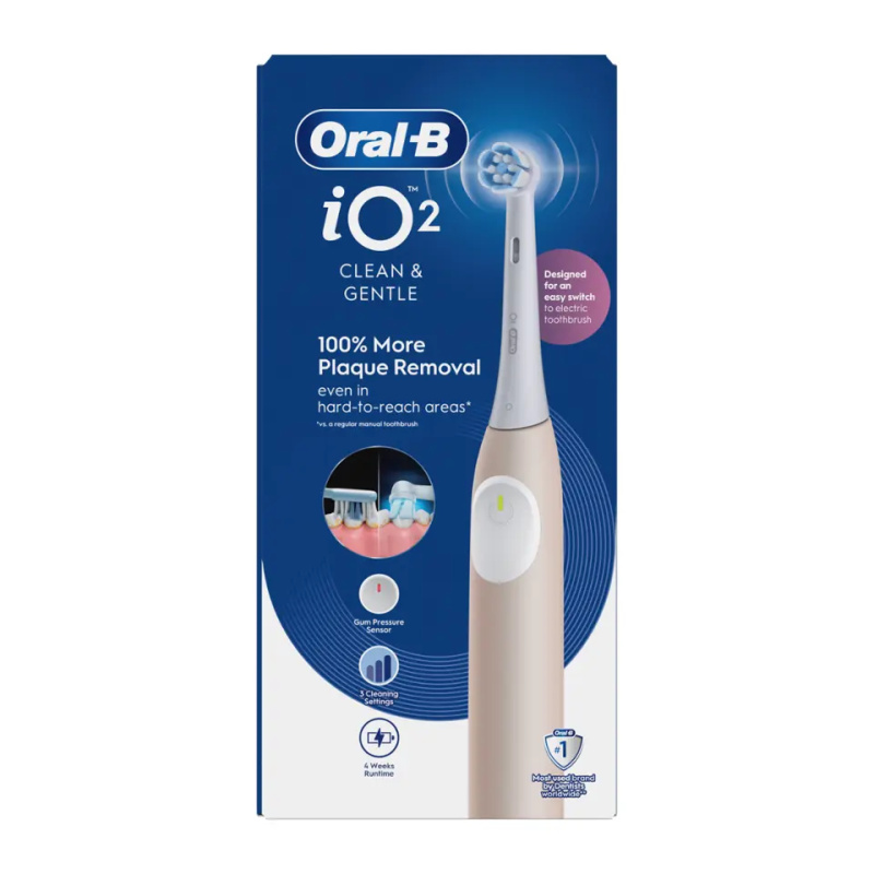 Oral B iO2 elektrický zubní kartáček Rose Gold 1 ks