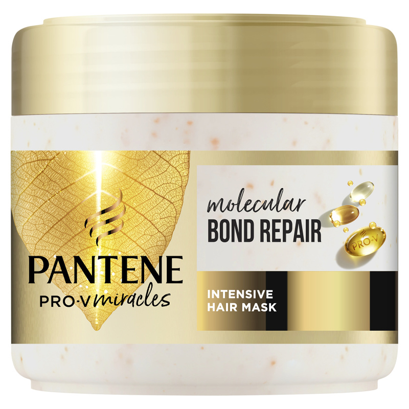 Pantene Pro-V Miracles Molecular Bond Repair intenzivní maska pro poškozené vlasy 300 ml