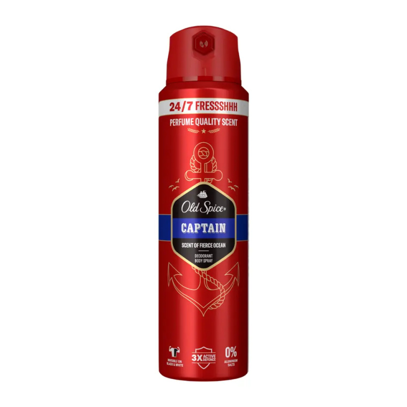 Old Spice Captain deodorant ve spreji 200 ml