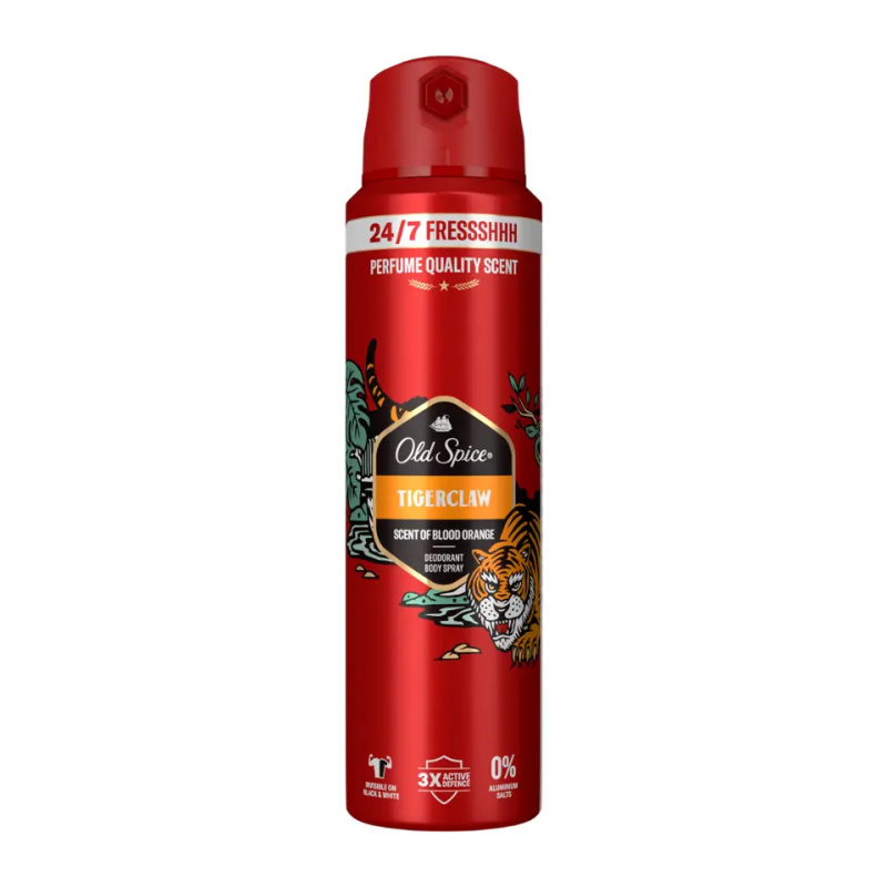 Old Spice Tigerclaw deodorant a tělový sprej pro muže 200 ml