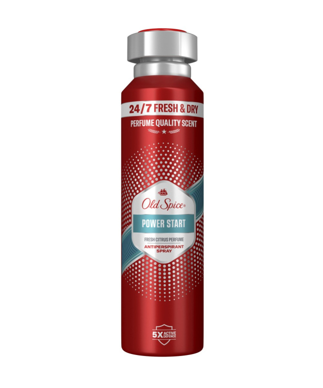 Old Spice Power Start antiperspirant ve spreji pro muže 150 ml