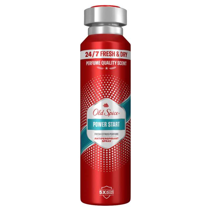 Old Spice Power Start antiperspirant ve spreji pro muže 150 ml