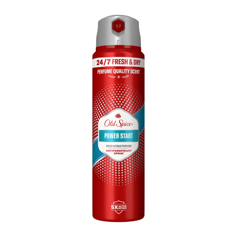 Old Spice Power Start antiperspirant ve spreji pro muže 150 ml