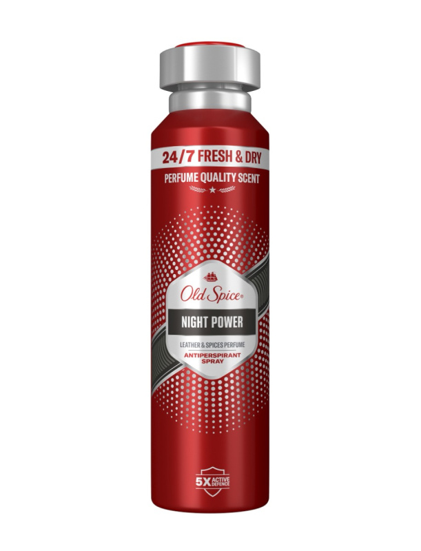 Old Spice Night Power antiperspirant ve spreji pro muže 150 ml